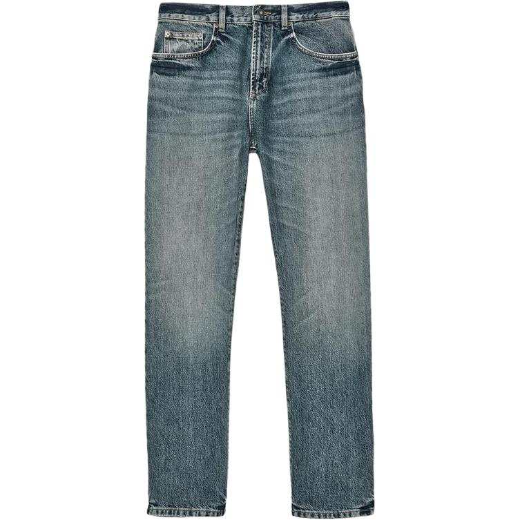 ZARA Bad Bunny Jeans Men's Medium Blue Straight Fit Pants