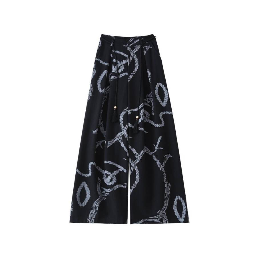 TUSHIFEI Casual Pants Women's Thin Wide Leg Pants