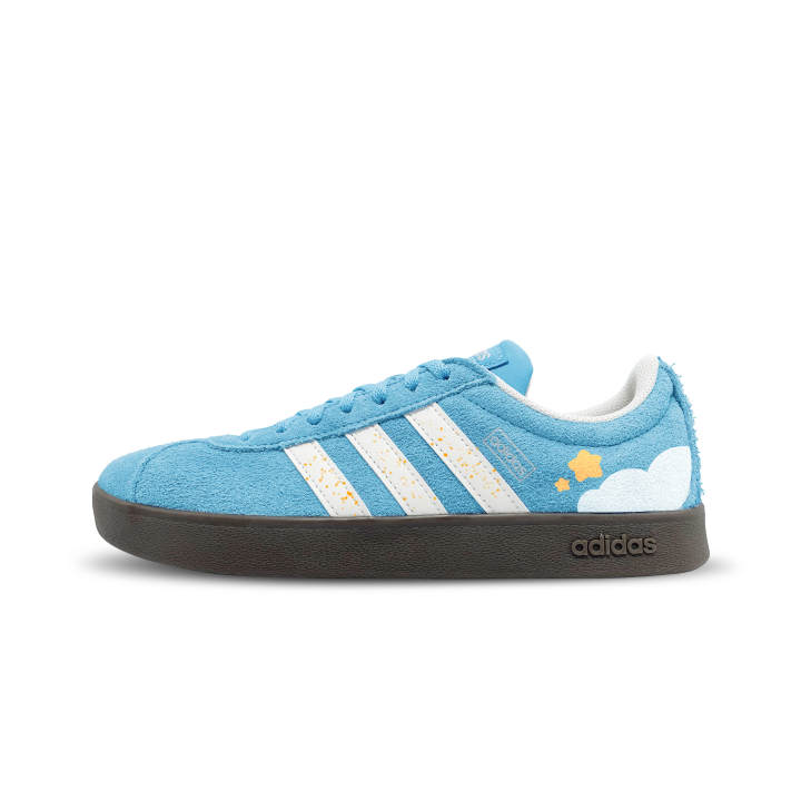 Adidas Adidas VL COURT 2.0 German Army Trainers Unisex Low Top Blue & White & Yellow