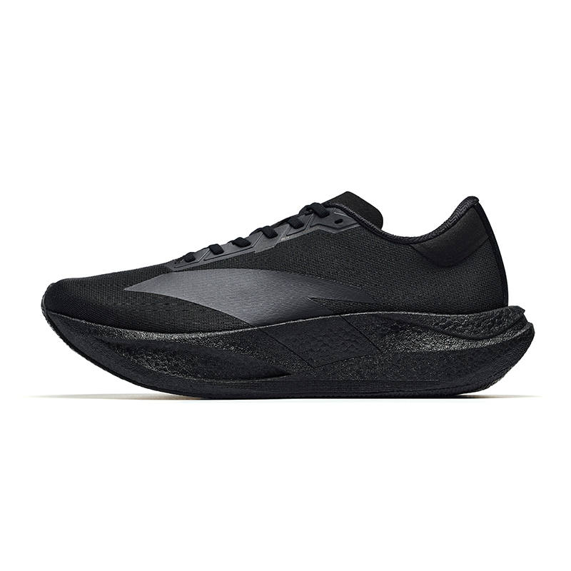 ANTA Zone 2 Heart Rate SE Running Shoes Men's Low Top Basic Black/Metal Dark Gray