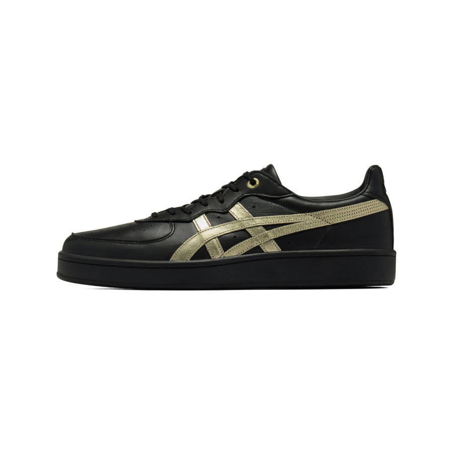 Onitsuka Tiger GSM SD Skateboard Shoes Unisex Low Top Black/Gold