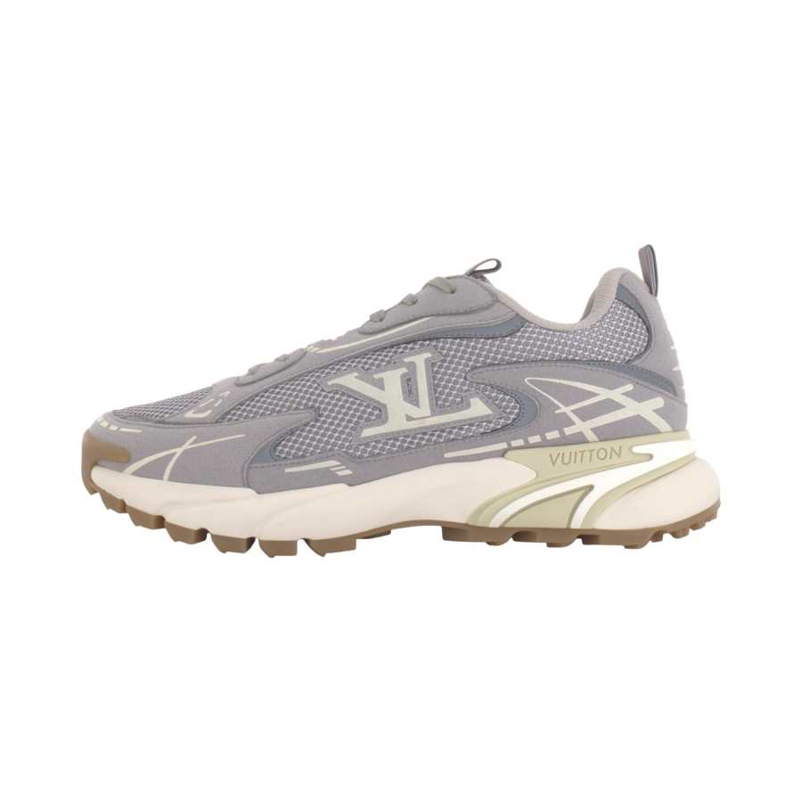 LOUIS VUITTON Tatic Runner Low top Casual Shoes Men's Gray