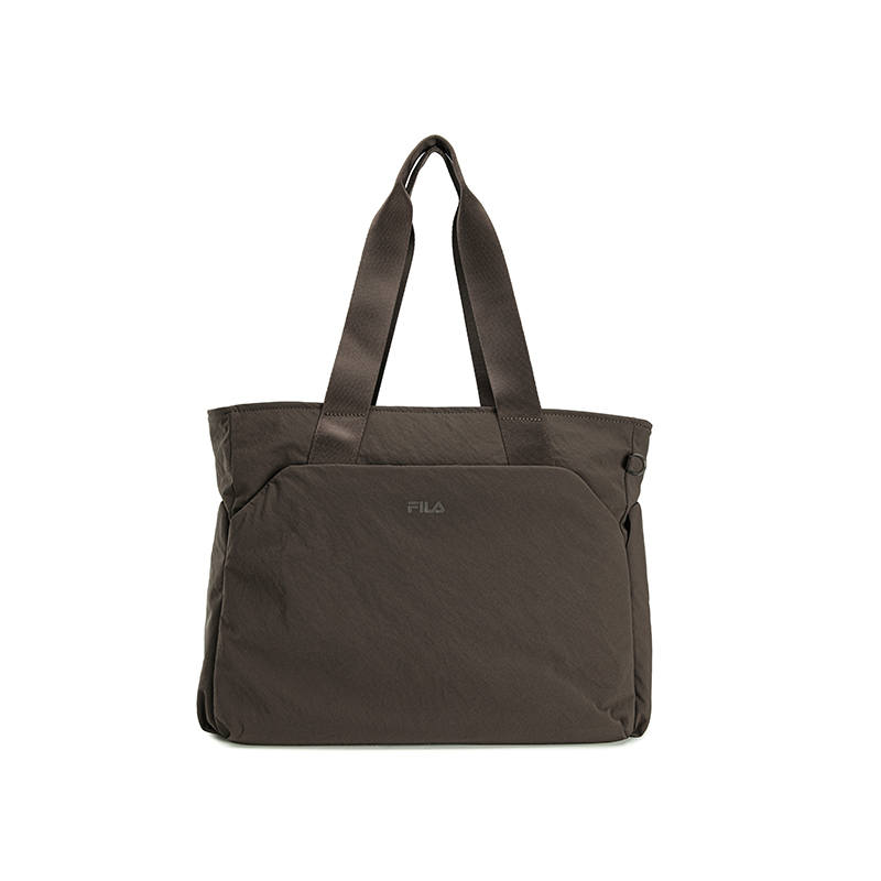 FILA WHITE Shoulder Bags Dark Coffee