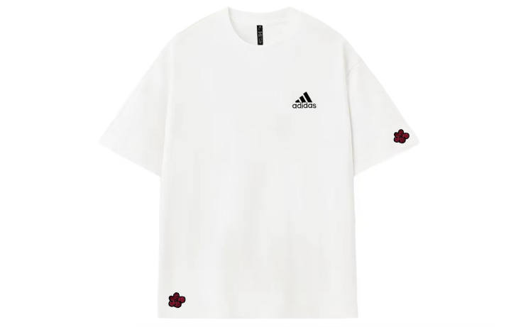 Adidas Adidas MUST HAVES T Shirts Unisex White Crew Neck Thin
