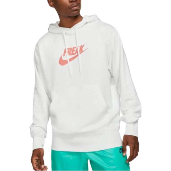 Nike Nike Sweatshirts Men's White Hooded Moderate Regular