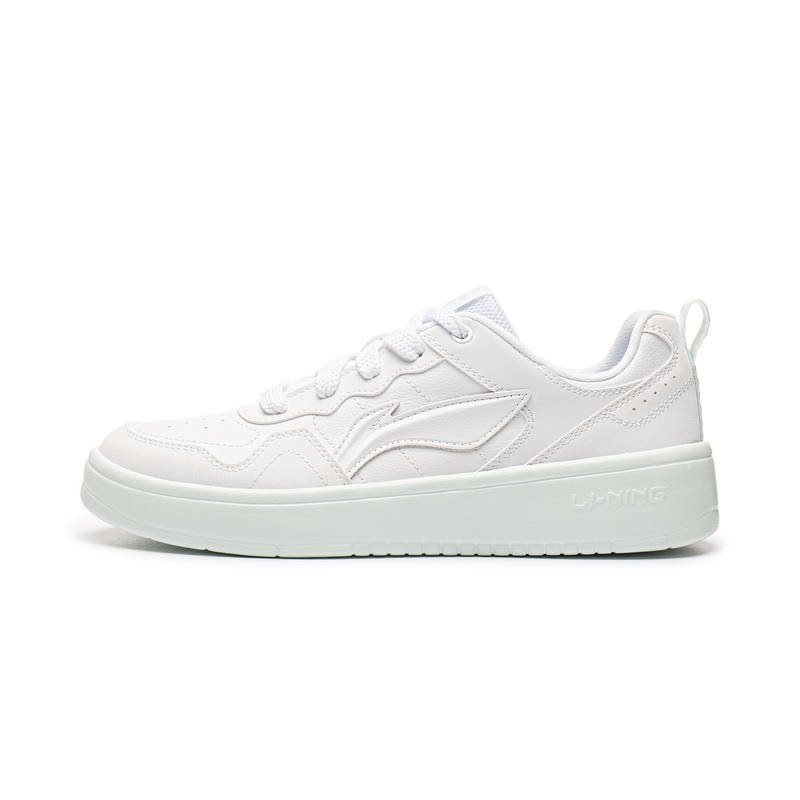 Li-Ning Li Ning Casual Shoes Women's Low Top Standard White/Sand Ice Blue