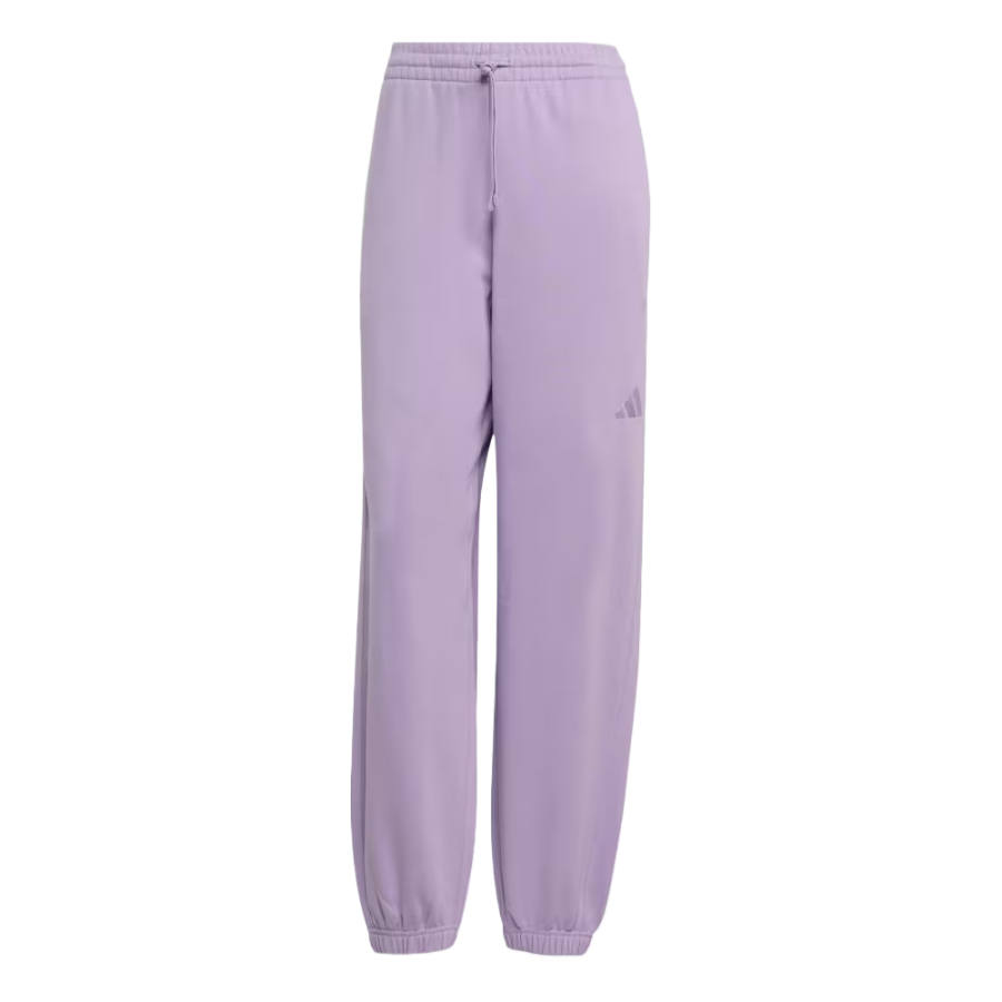 Adidas Adidas Knitted Sweatpants Women's Pink Plum Moderate Cuffed Pants