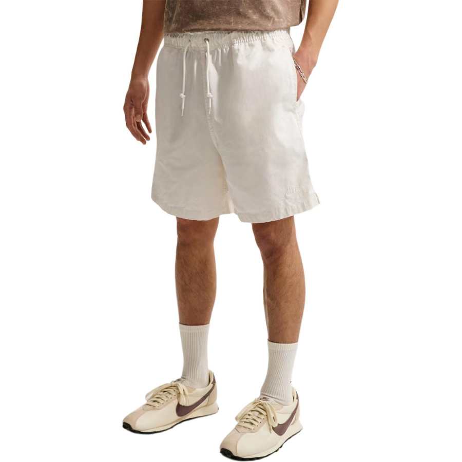 Nike Nike Club Casual Shorts Men's Sail White/Sail White Moderate