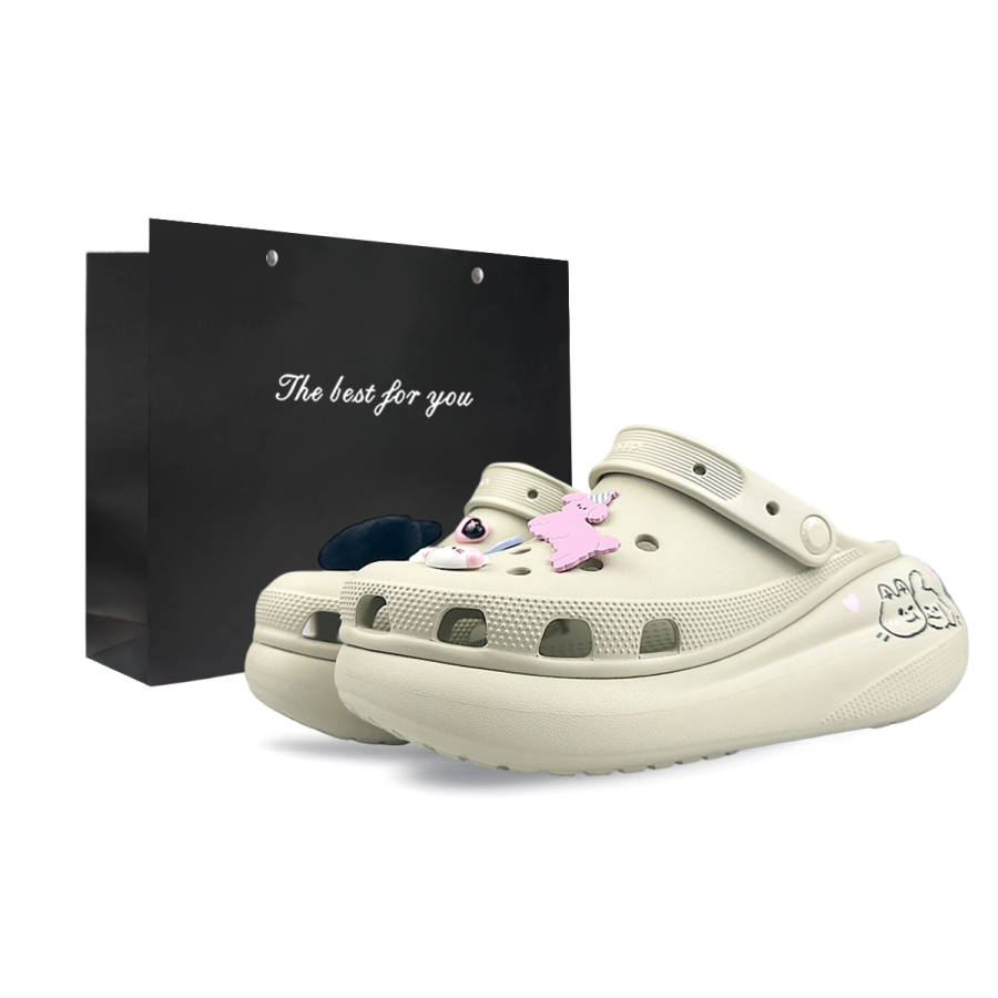 Crocs Crocs Crush Clog Clogs Unisex White