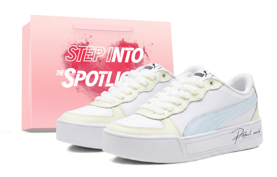 PUMA Skye Skateboard Shoes Women's Low Top Blue