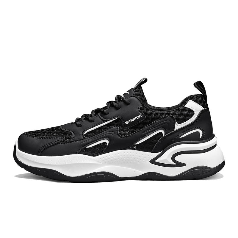 WARRIOR WARRIOR Chunky Sneakers Men's Low Top Beige/Black