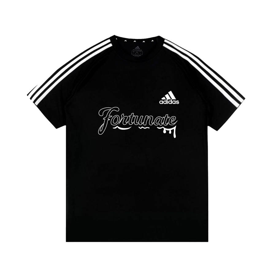 Adidas Adidas Football T Shirts Unisex Elegant Black Crew Neck Thin Straight Fit