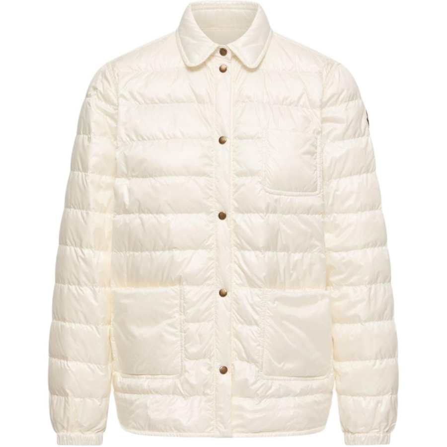 Moncler Moncler Down Jackets Women's White Lapel