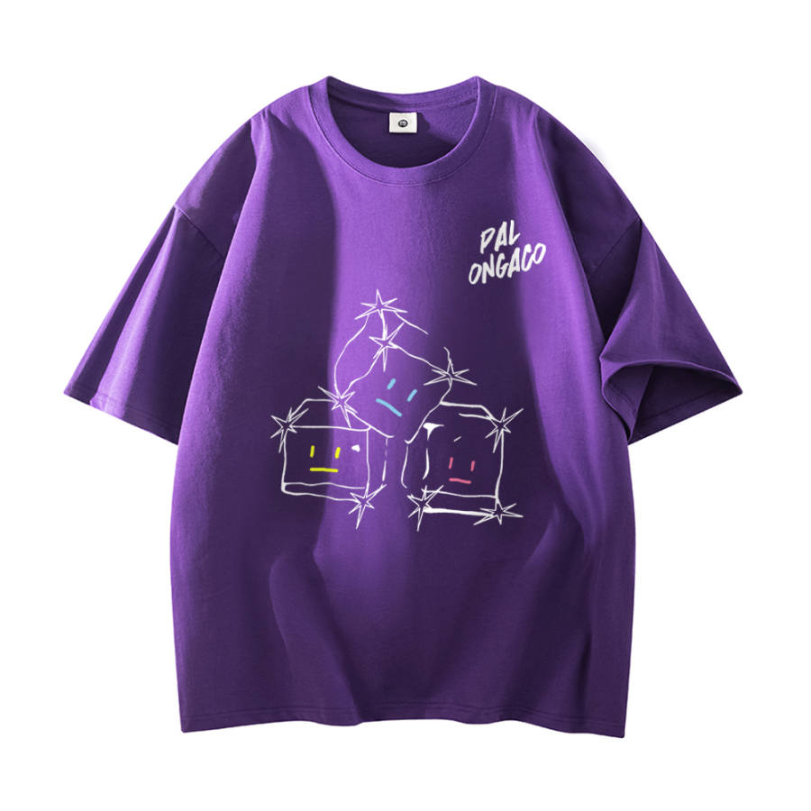 PAL ONGACO T Shirts Unisex Crew Neck Moderate Straight Fit