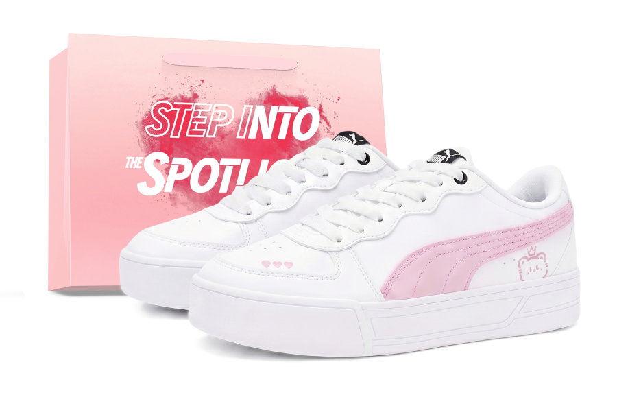 PUMA Skye Skateboard Shoes Women's Low Top White