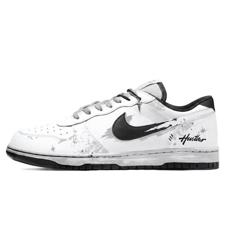 Nike Nike Big Skateboard Shoes Men's Low Top Black