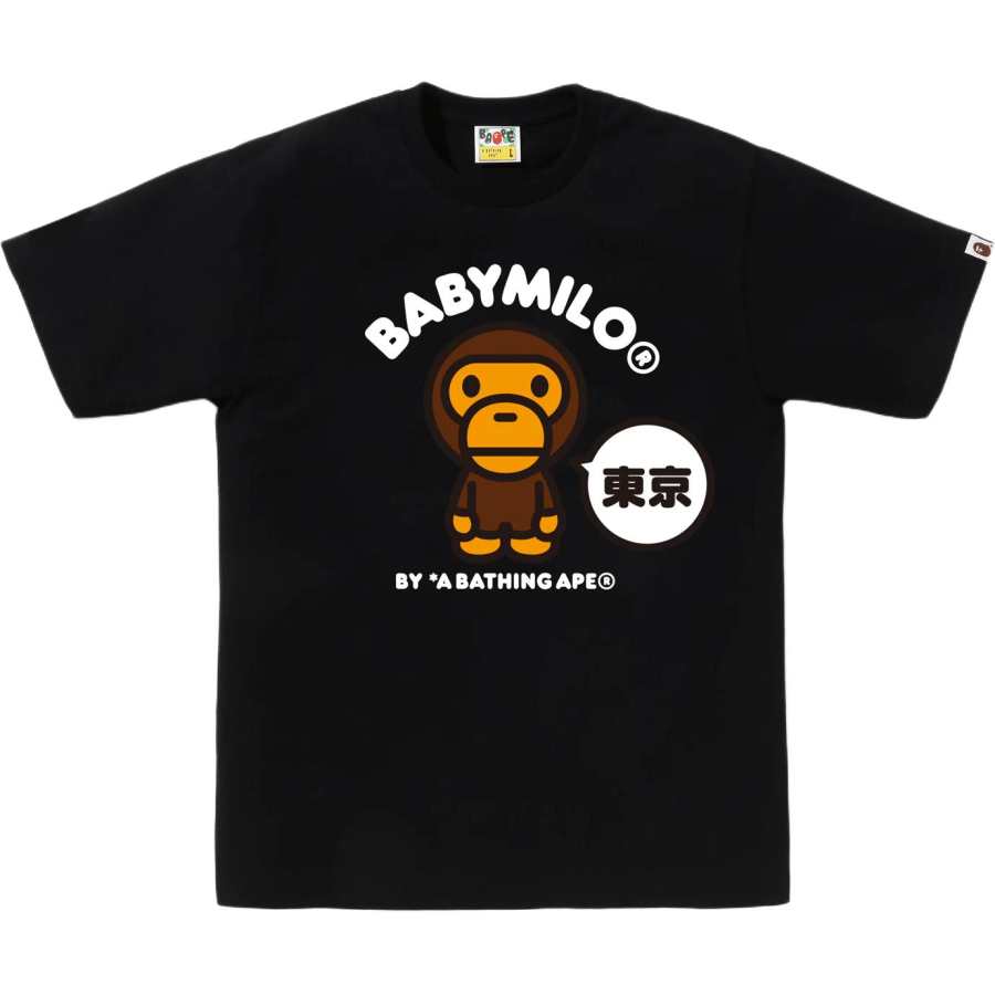 A BATHING APE Tokyo Limited Collection T Shirts Unisex Crew Neck