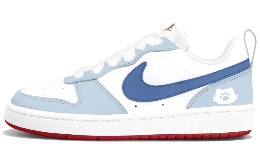 Nike Nike Court Borough Skateboard Shoes Women's Low Top Blue