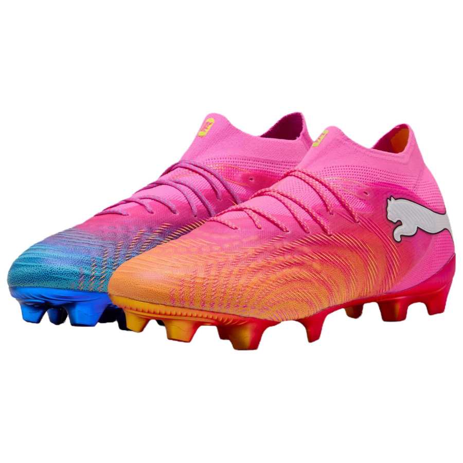 PUMA Future 9 Soccer Shoes Unisex Pink/Blue/Orange