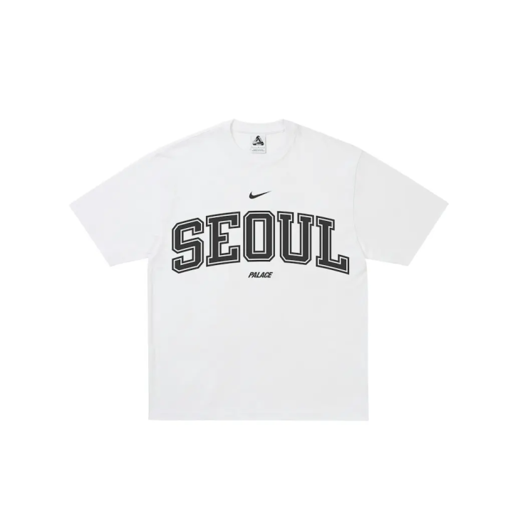 Nike Nike X PALACE T Shirts Unisex White Crew Neck Moderate