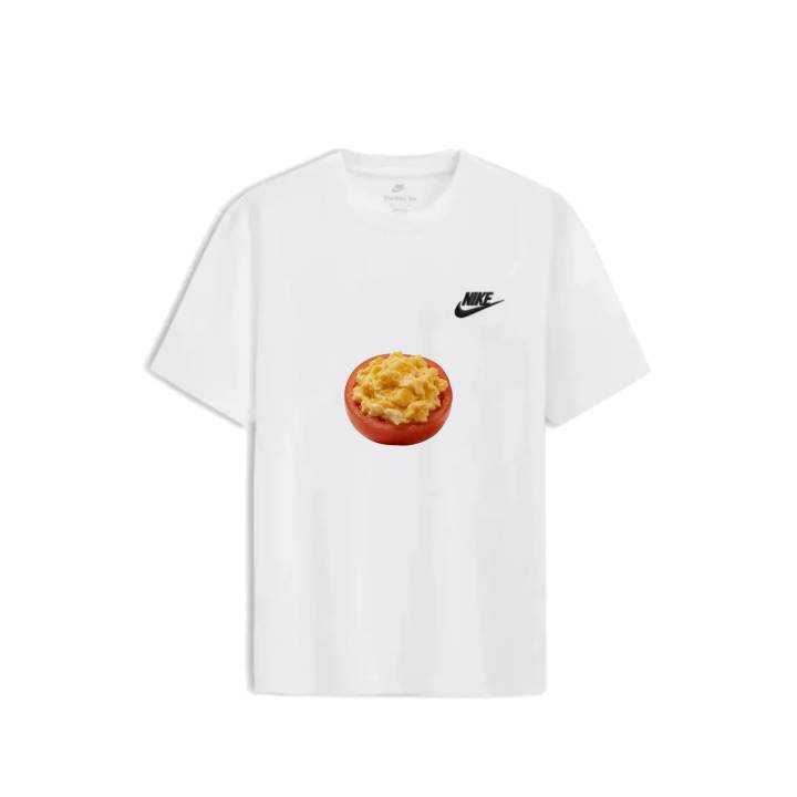 Nike Nike Sportswear T Shirts Unisex White Crew Neck Straight Fit