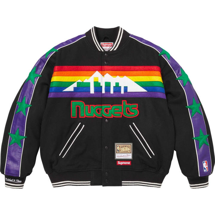 Supreme Supreme X Mitchell Ness Supreme/Mitchell & Ness Co Branded Collection Jackets Unisex Baseball Collar Moderate Other