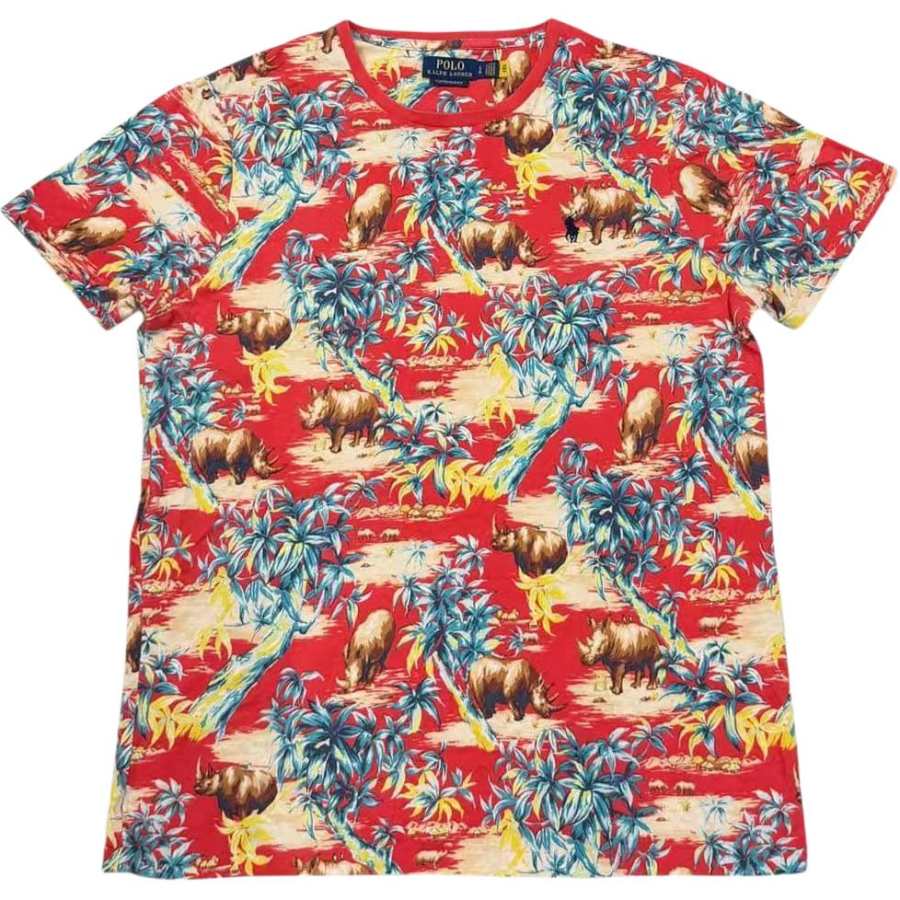 Polo Ralph Lauren T Shirts Men's Multicolor Crew Neck Moderate