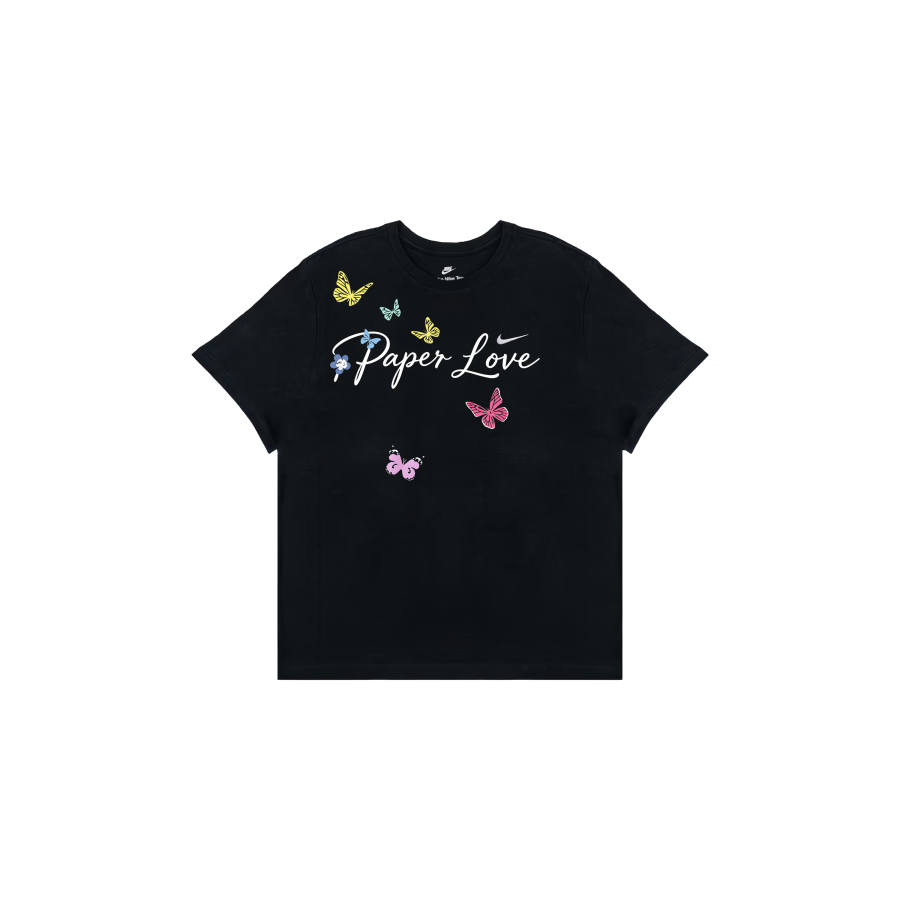 Nike Nike Sportswear T Shirts Men's Black Crew Neck Moderate Straight Fit