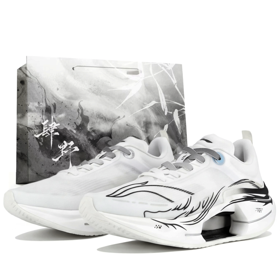 Li-Ning Li Ning Shadow 3 Essential Running Shoes Men's Low Top White