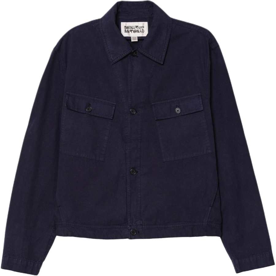 ZARA Bad Bunny Jackets Men's Sea Blue Lapel Moderate Other