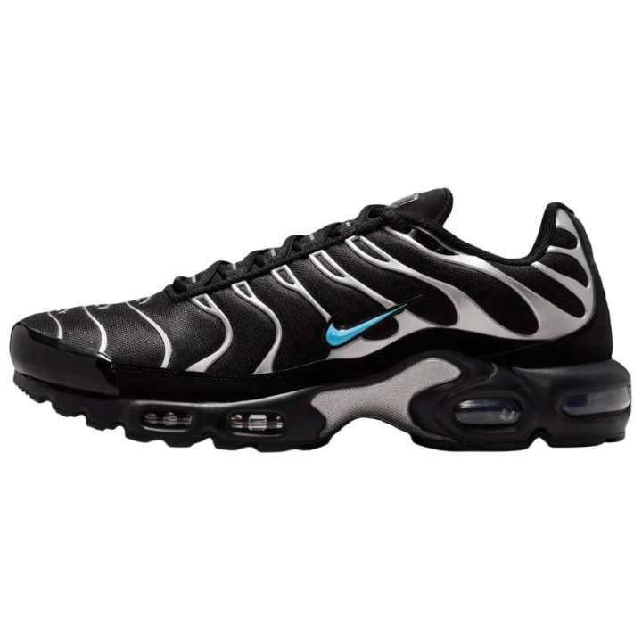 Nike Nike Air Max Plus Running Shoes Unisex Black/Silver/Blue