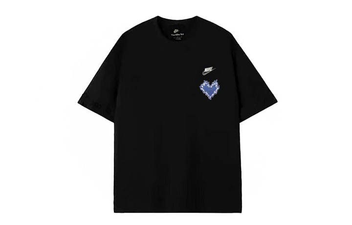 Nike Nike Sportswear Club T Shirts Men's Black Crew Neck Thin
