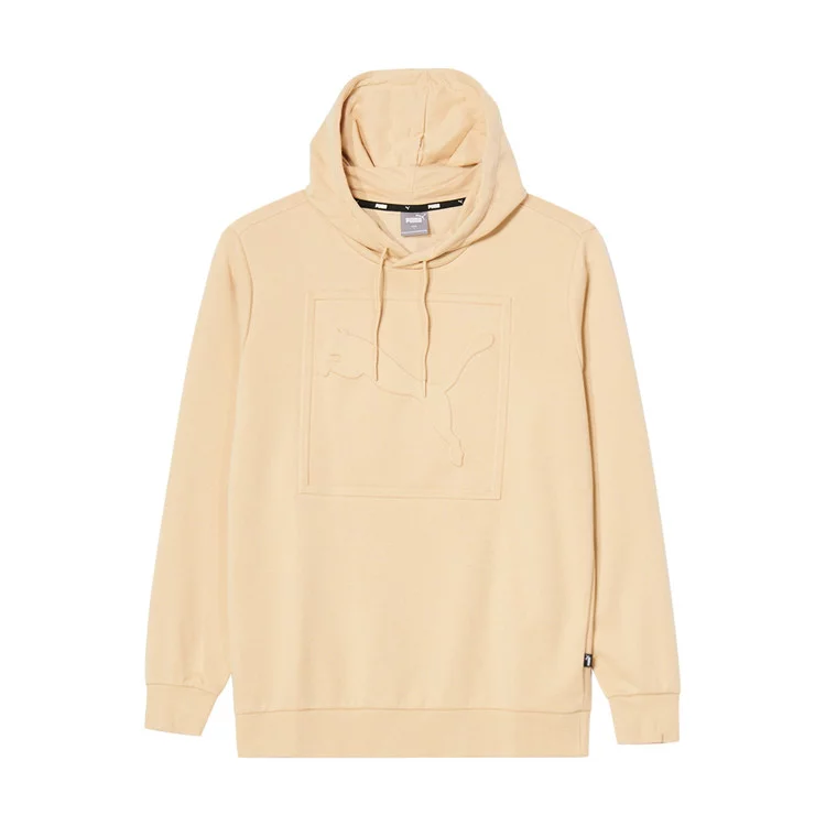 PUMA Sweatshirts Men's Pebble Pattern Hooded Non Detachable Moderate