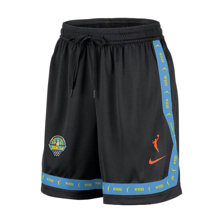 Nike Nike WNBA Basketball Shorts Women's Black/Bright Orange Moderate