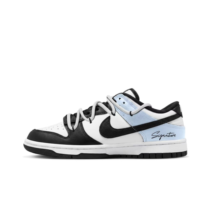 Nike Nike Dunk Skateboard Shoes Unisex Low Top Blue Black White