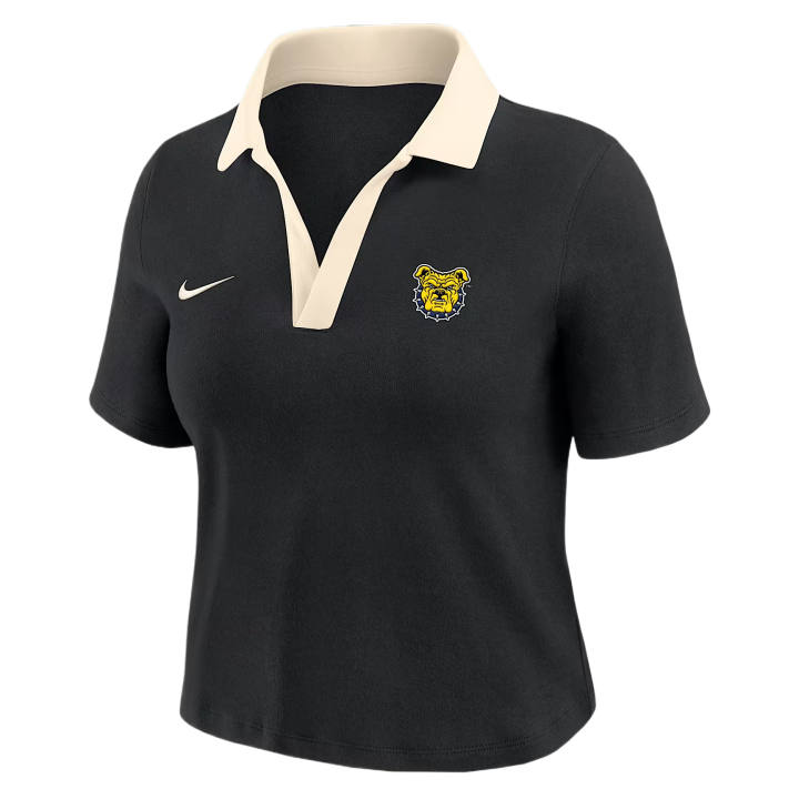 Nike Nike Polo Shirts Women's Black Polo Collar Moderate