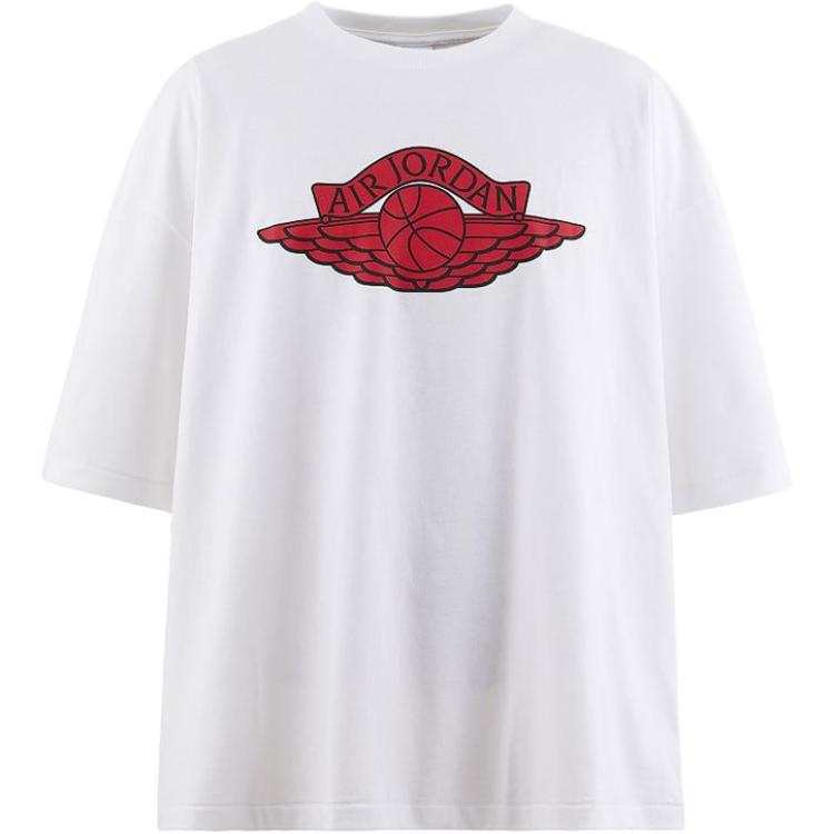 SAINT Mxxxxxx Jordan Brand T Shirts Unisex White Crew Neck Moderate