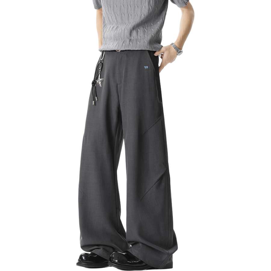 WARRIOR WARRIOR Suit Pants Unisex Thin Straight Fit Pants