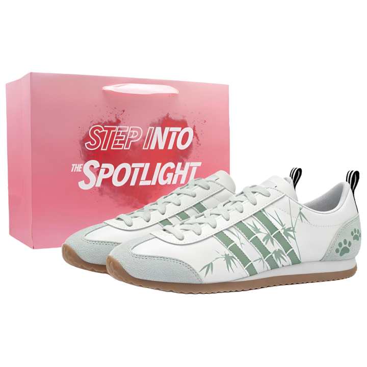 Adidas Adidas VS JOG 2.0 German Army Trainers Unisex Low Top Green/White Patchwork
