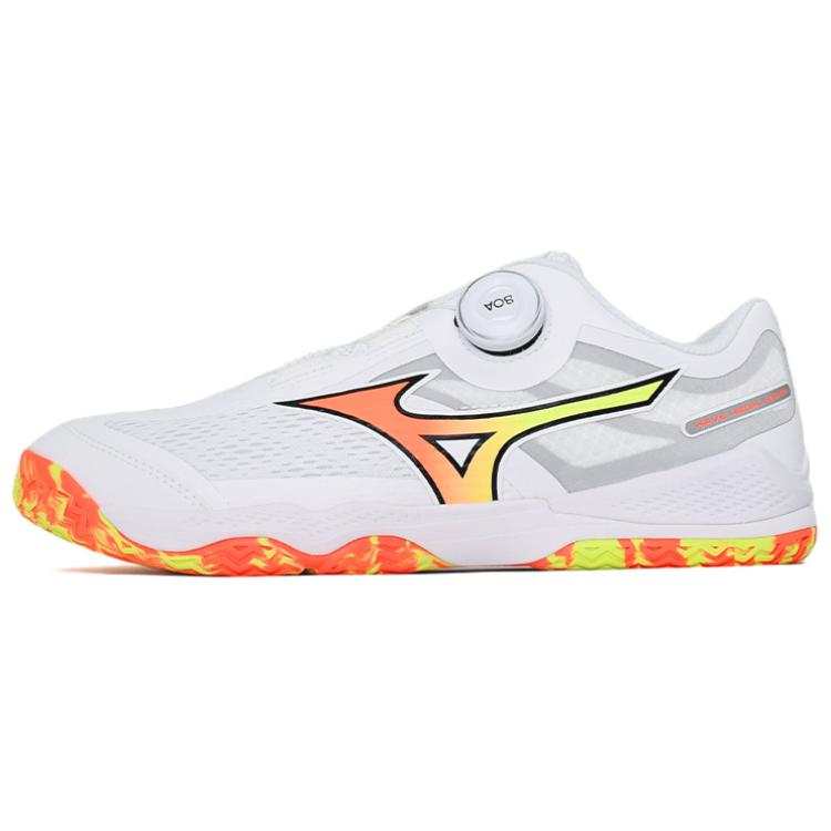 Mizuno Mizuno WAVE MEDAL 8 Training Shoes Unisex Low Top White Orange