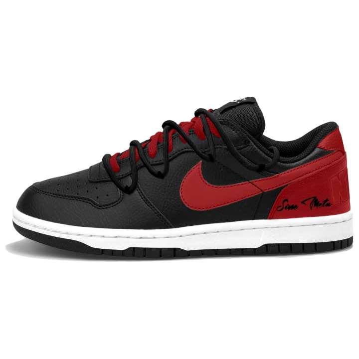 Nike Nike Big Skateboard Shoes Men's Low Top Black
