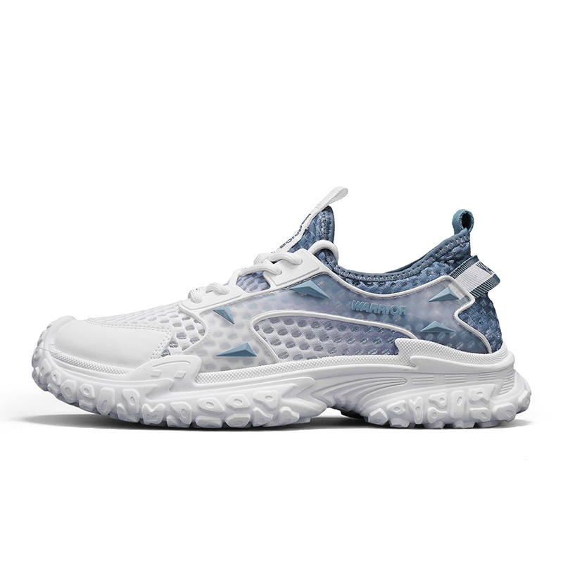 WARRIOR WARRIOR Casual Shoes Men's Low Top White/Dusty Blue