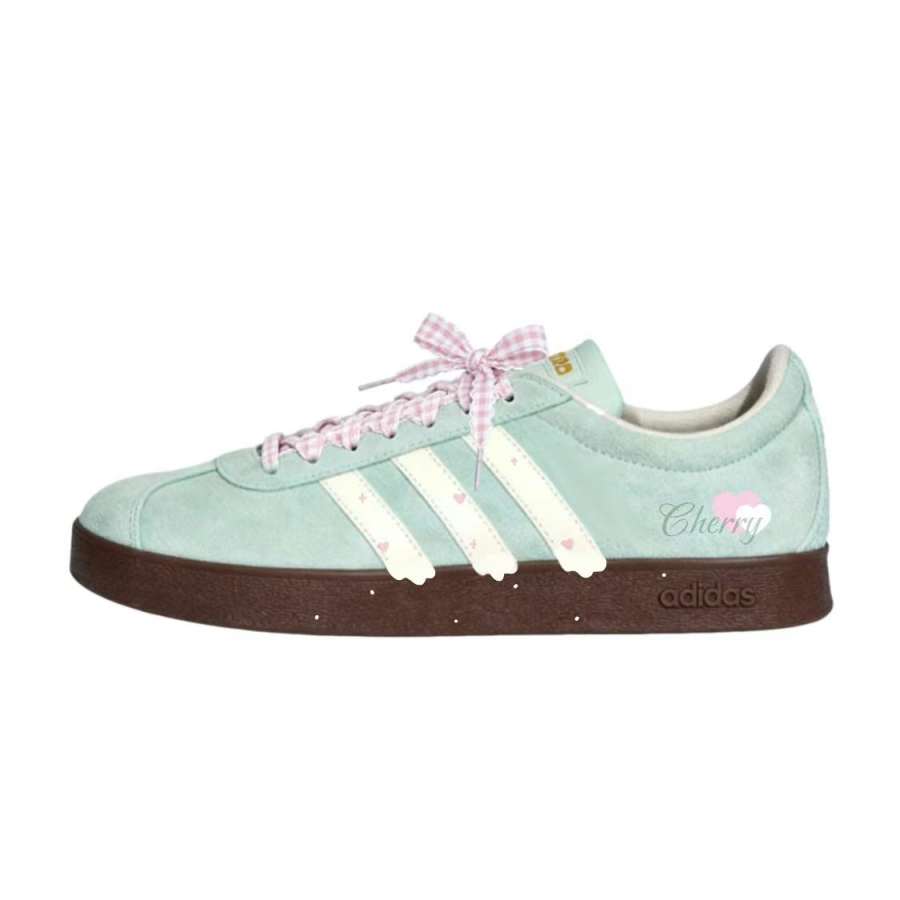 Adidas Adidas VL COURT 2.0 Skateboard Shoes Unisex Low Top White