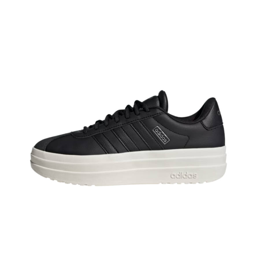 Adidas Adidas VL Court Bold Casual Shoes Women's Low Top Pure Black/Pure Black/Ecru