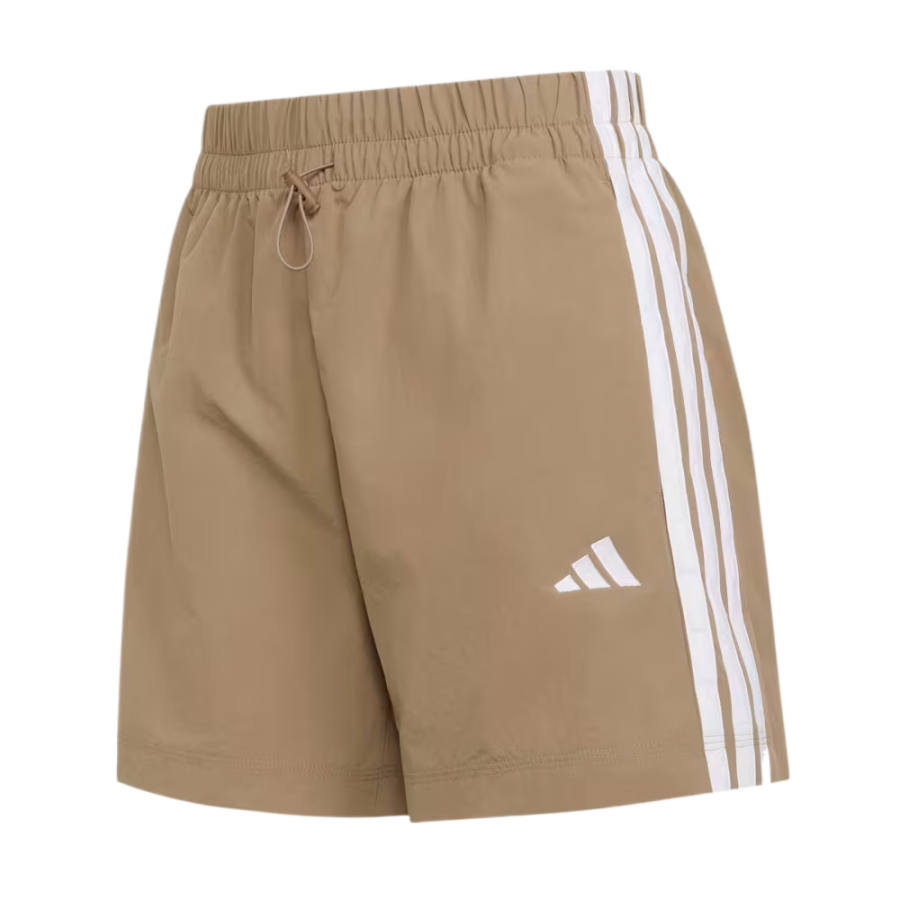 Adidas Adidas Essential Casual Shorts Women's Khaki Six/White