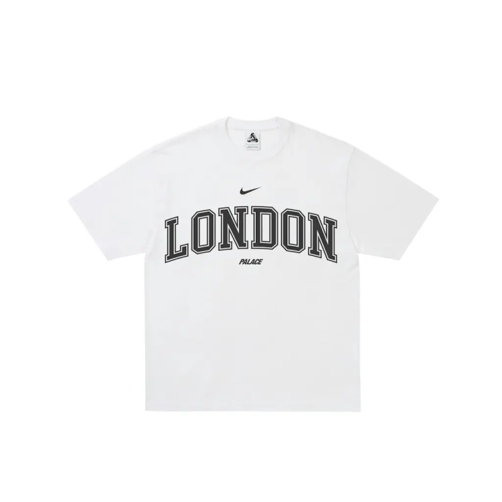 Nike Nike X PALACE T Shirts Unisex White Crew Neck Moderate