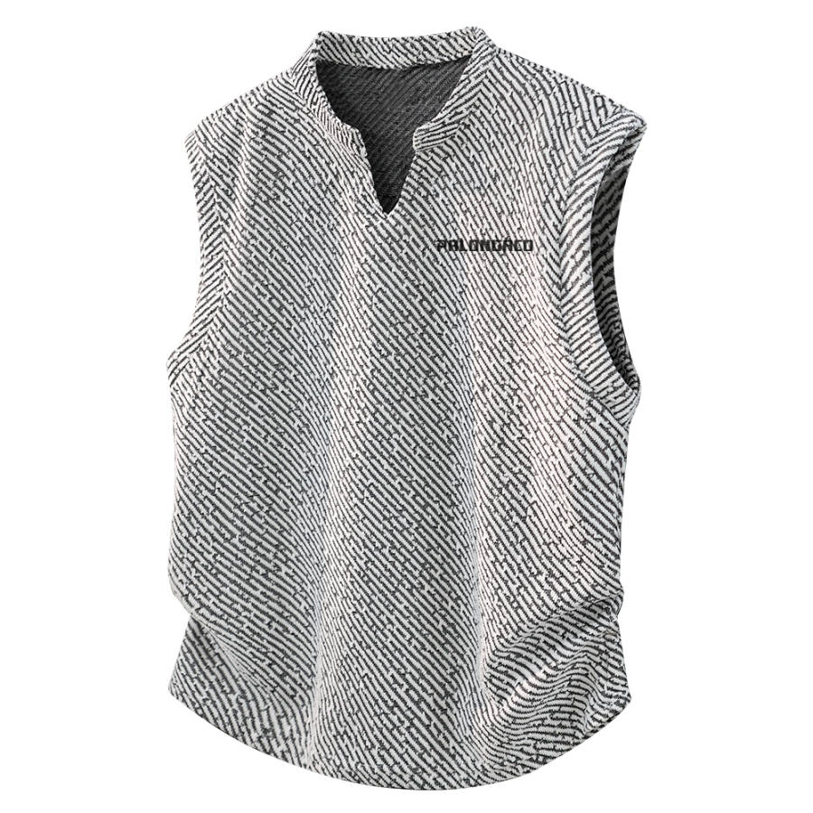 PAL ONGACO Tank Tops Unisex V Neck Moderate Straight Fit