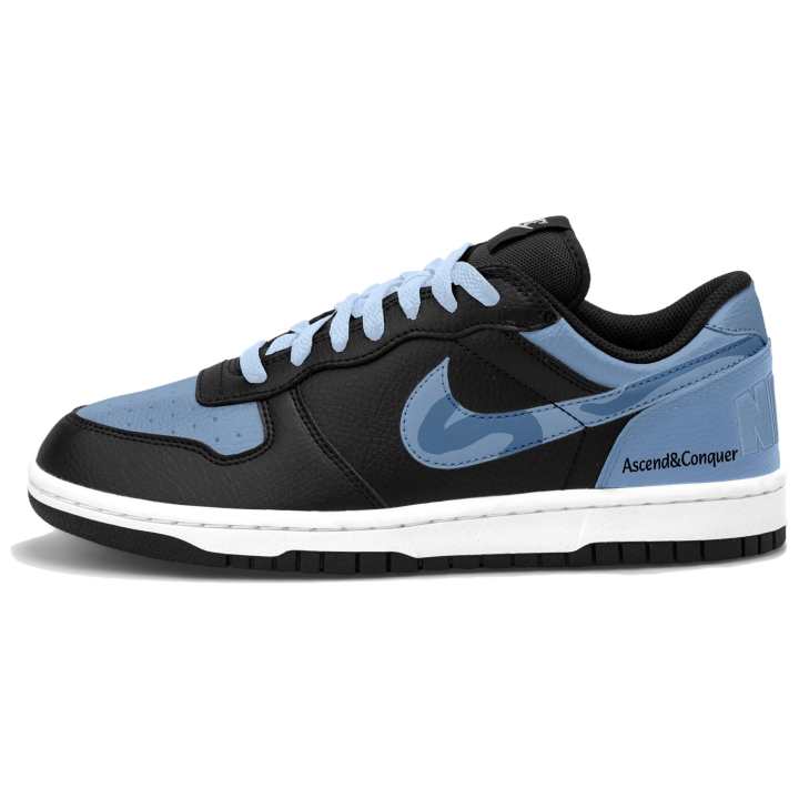 Nike Nike Big Skateboard Shoes Men's Low Top Blue