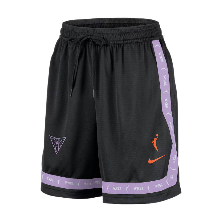 Nike Nike WNBA Basketball Shorts Women's Black/Bright Orange Moderate
