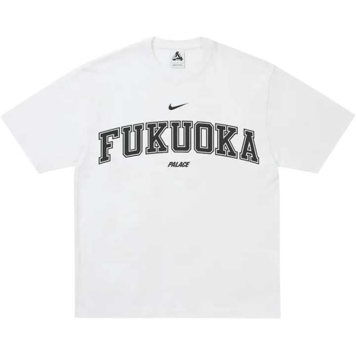Nike Nike X PALACE T Shirts Unisex White Crew Neck Moderate